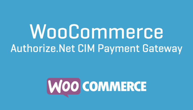 WooCommerce Authorize.net CIM 3.10.1