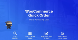 WOOCOMMERCE B2B QUICK ORDER 1.4.6