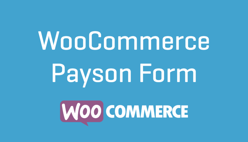 WooCommerce Payson Form 1.7.4