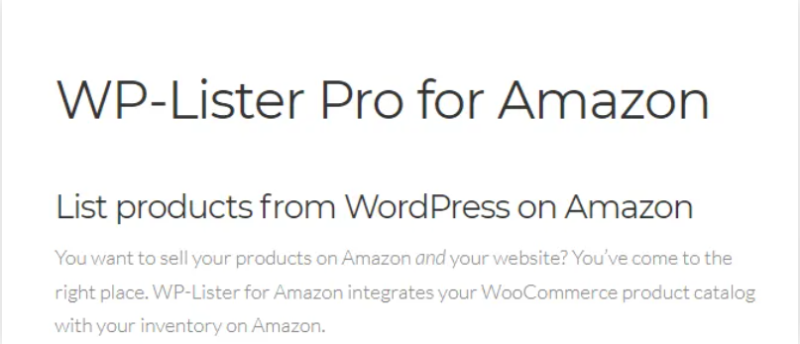 WP-Lister Pro for Amazon 2.6.14