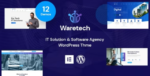 Waretech – IT Solutions & Technology WordPress Theme 1.0.4