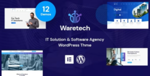 Waretech – IT Solutions & Technology WordPress Theme 1.0.4
