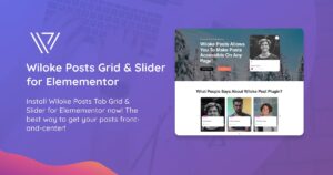 Wiloke Posts Slider for Elementor 1.0.0