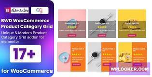 WooCommerce Product Category Tiles WordPress Plugin For Elementor