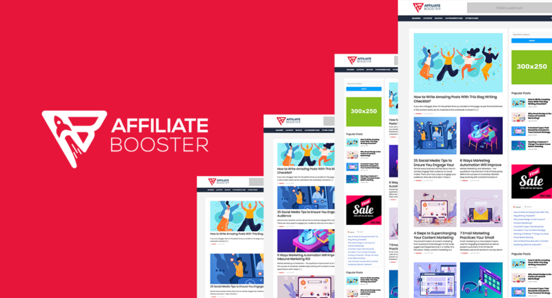 Affiliate Booster – Best Theme For Affiliate Marketing With Block 2.0.59