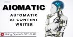 Aiomatic Automatic AI Content Writer 2.0.0