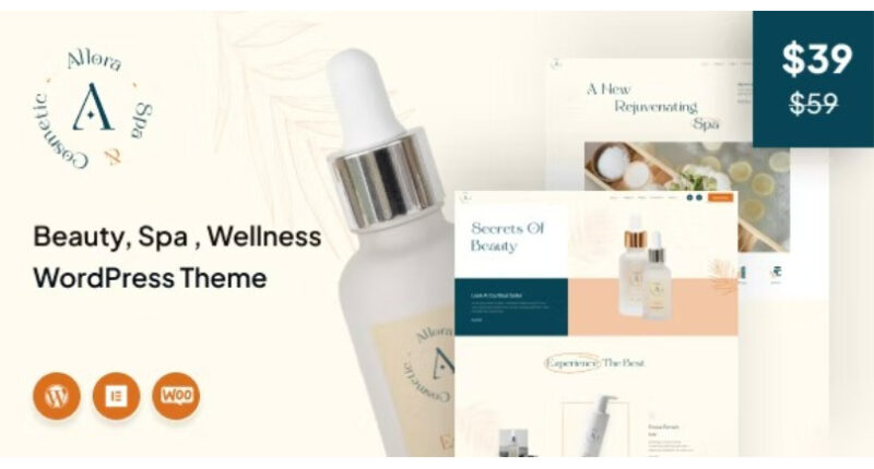 Allora – Beauty Spa & Cosmetic WordPress Theme 1.0