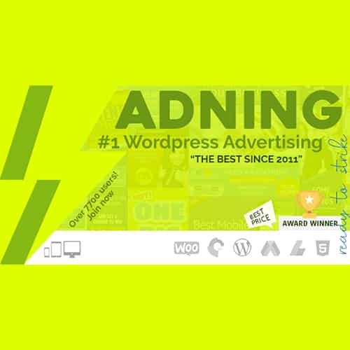 Adning Advertising All In One Ad Manager for WordPress 1.6.3