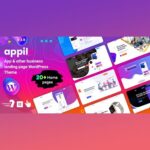 Appilo App Landing Page WordPress Theme 6.2.1