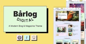 Barlog – A Modern Blog & Magazine Theme 1.1.1