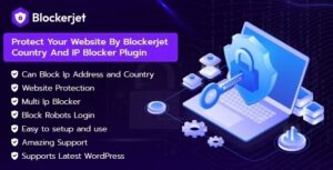 Blockerjet – IP and Country Blocking WordPress Plugin 1.0.0