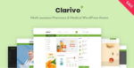 Clarivo – Pharmacy and Medical WordPress theme 1.5.6