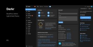 Darkr – WordPress Admin Light & Dark Theme 1.3 (Copy)