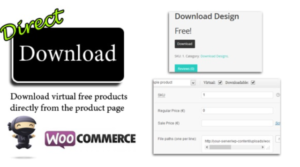 Direct Download for Woocommerce 1.16