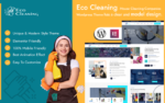 Eco Cleaning – House Cleaning Companies WordPress Theme WordPress Theme 1.0.0