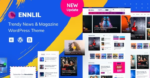 Ennlil – Modern Magazine WordPress Theme + WooCommerce 1.0.1