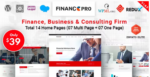 Finance Pro – Business & Consulting WordPress Theme 1.8.8