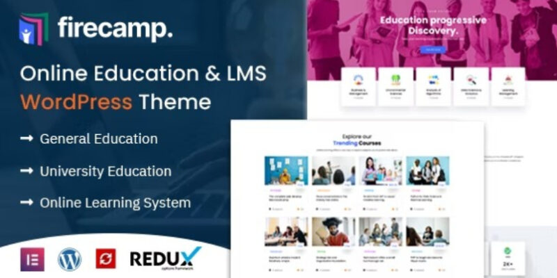 Firecamp – Education WordPress Theme 1.0