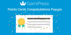 GamiPress Points Cards Congratulations Popups 1.0.4
