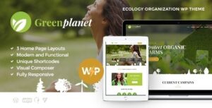 Green Planet | Environmental Non-Profit Organization WordPress Theme 1.1.8