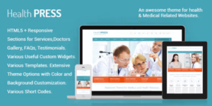 HealthPress – Medical WordPress Theme 1.9.3