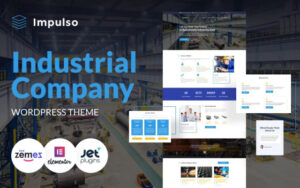 Impulso – Industrial Company WordPress Elementor Theme WordPress Theme 1.0.1