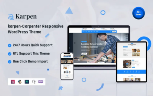 Karpen – Carpenter and Wood Responsive WordPress Theme 1.0.0