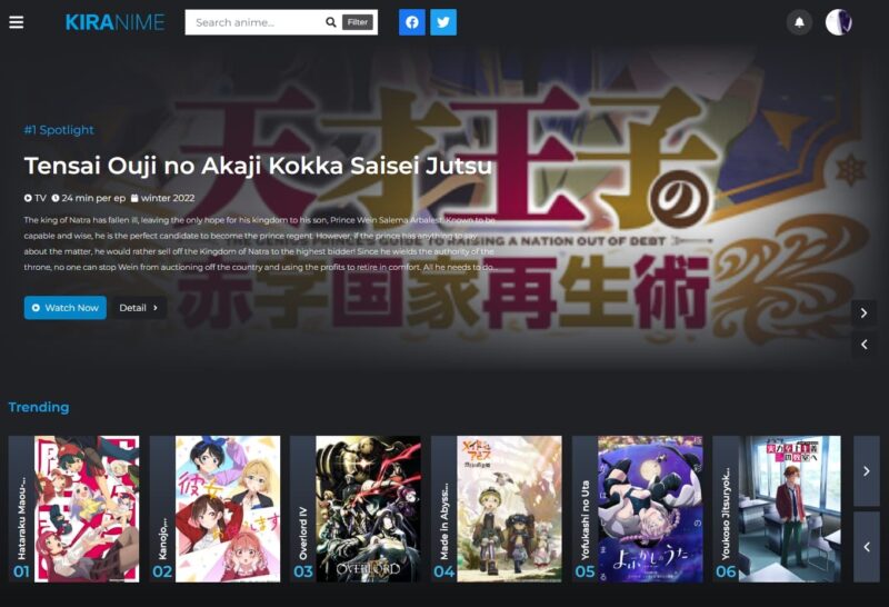 Kiranime – Anime Streaming WordPress Theme 2.0.0