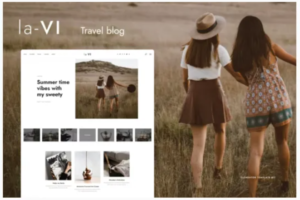 laVi – Travel Blog Elementor Template Kit