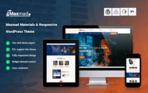 Maxmad – Building Materials Responsive WordPress Theme 1.0.0