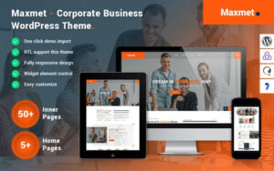 Maxmet – Corporate Business WordPress Theme 1.0.0