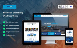 Maxmid – Oil & Gas Industry WordPress Theme Latest Version