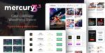 Mercury – Affiliate WordPress Theme. Casino, Gambling & Other Niches. Reviews & News 3.9.6