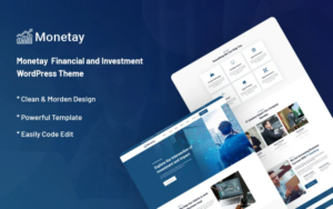 Monetay – Financial and Investment WordPress Theme 1.0.0