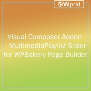 Multimedia Playlist Slider for WPBakery Page Builder 2.1