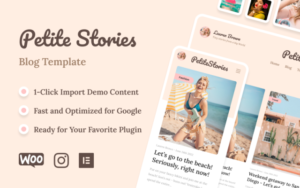 My Stories – Personal Blog And Influencer Theme WordPress Theme 10.4