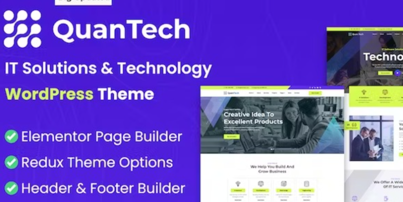 Quantech – IT Solutions & Technology WordPress Theme 1.1.0