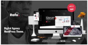 Rafo – Digital Agency WordPress Theme 1.1