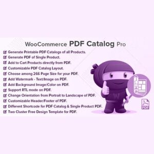 WooCommerce PDF Catalog Pro 2.3.0