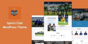 SpoClub – Sports Club WordPress Theme 1.0.1