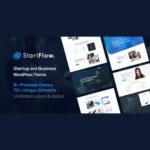 StartFlow Startup and Creative Multipurpose WordPress Theme 1.25
