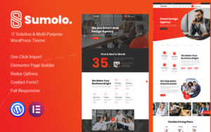 Sumolo – IT Solution and MultiPurpose WordPress Theme 1.0.0