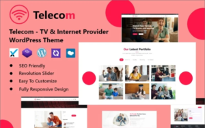 Telecom – TV & Internet Provider WordPress Theme 1.0.0