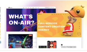 UpCreators – Digital Creators WordPress Theme 1.0