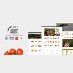 Vegan Food Organic Store Farm Responsive Woocommerce WordPress Theme 5.2.30
