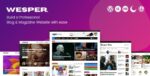 Wesper – WordPress Theme for Blogs & Magazines 1.1.1