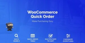 WooCommerce B2B Quick Order 1.1.5