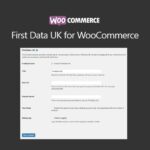 WooCommerce FirstData UK 1.1.5