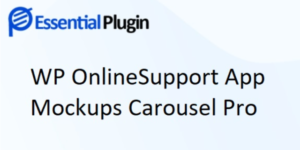 WP OnlineSupport App Mockups Carousel Pro 1.2