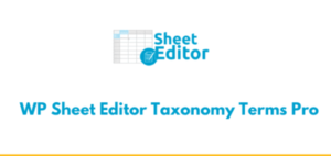 WP Sheet Editor – Taxonomy Terms Pro 1.7.11